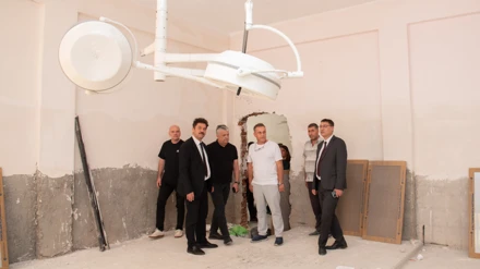 Rektör Yılmaz, fakülte ve uygulama birimlerinde incelemelerde bulundu